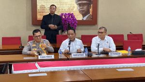 Kepala Kortas Tipidkor Irjen Pol Cahyono Wibowo di Mabes Polri, Jakarta Selatan, Senin, 6/10/2025 | Ari Kurniansyah/Forum Keadilan