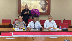 Kepala Kortas Tipidkor Irjen Pol Cahyono Wibowo di Mabes Polri, Jakarta Selatan, Senin, 6/10/2025 | Ari Kurniansyah/Forum Keadilan