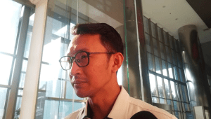 Juru Bicara KPK Budi Prasetyo, di Gedung Merah Putih KPK, Jakarta, Selasa, 7/10/2025 | Muhammad Reza/Forum Keadilan
