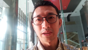 Juru Bicara KPK Budi Prasetyo, di Gedung Merah Putih KPK, Jakarta, Selasa, 7/10/2025 | Muhammad Reza/Forum Keadilan