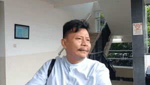 Kuasa hukum Surya Darmadi, Handika Honggowongso, di Pengadilan Tipikor Jakarta, Jumat, 10/10/2025 | Syahrul Baihaqi/Forum Keadilan