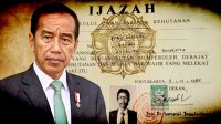 Presiden ke-7 RI Joko Widodo (Jokowi) dan Ijazahnya | Rahmad Fadjar Ghiffari/Forum Keadilan