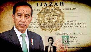 Presiden ke-7 RI Joko Widodo (Jokowi) dan Ijazahnya | Rahmad Fadjar Ghiffari/Forum Keadilan