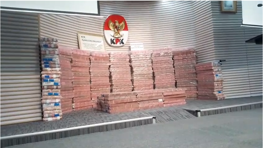 KPK Sebut Pameran Uang Sitaan Bentuk Transparansi