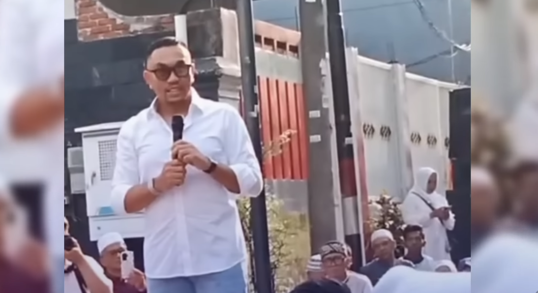 Muncul di Hadapan Warga, Sahroni Ngaku Tak Penah Korupsi