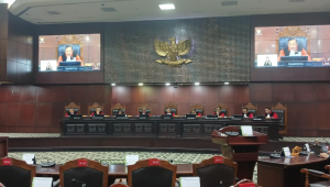 Sidang pembacaan putusan di Gedung Mahkamah Konstitusi, Jakarta, Kamis, 27/11/2025 | Syahrul Baihaqi/Forum Keadilan