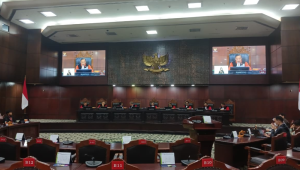 Sidang pembacaan putusan di Gedung Mahkamah Konstitusi, Jakarta, Kamis, 27/11/2025 | Syahrul Baihaqi/Forum Keadilan