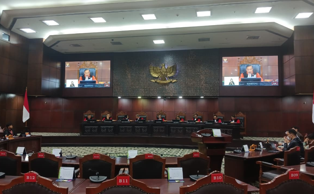 MK Tolak Usulan Pembatasan Masa Jabatan Ketua Parpol Hanya 2 Periode