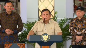 Presiden Prabowo Subianto Prabowo dalam peresmian Stasiun Tanah Abang Baru, Jakarta Pusat, Selasa, 4/11/2025 | YouTube Sekretariat Presiden