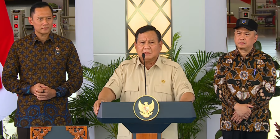 Prabowo soal Polemik Utang Whoosh: Saya Tanggung Jawab