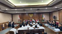 21 Tersangka Kasus Demonstrasi Agustus menjalani sidang dakwaan di PN Jakarta Pusat, Kamis, 20/11/2025 | Syahrul Baihaqi/Forum Keadilan