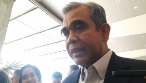 Sekretaris Dewan Pembina Partai Gerindra Ahmad Muzani di Kompleks Parlemen, Senayan, Jakarta, Selasa, 4/11/2025 | Novia Suhari/Forum Keadilan