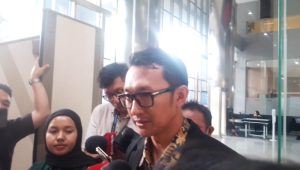 Jubir KPK Budi Prasetyo di Gedung KPK, Jakarta, Jumat, 21/11/2025 | Muhammad Reza/Forum Keadilan