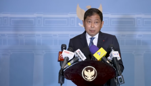 Mantan Menteri Energi dan Sumber Daya Mineral (ESDM), Ignasius Jonan memberikan keterangan pers usai bertemu dengan Presiden Prabowo Subianto | YouTube Sekretariat Presiden