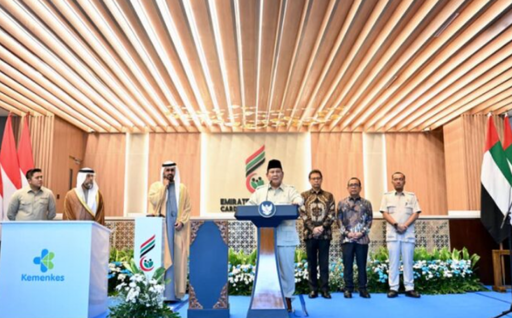 Resmikan RS Kardiologi Solo, Prabowo Sebut Inisiatif Jokowi: Takdir Tidak Bisa Ditolak