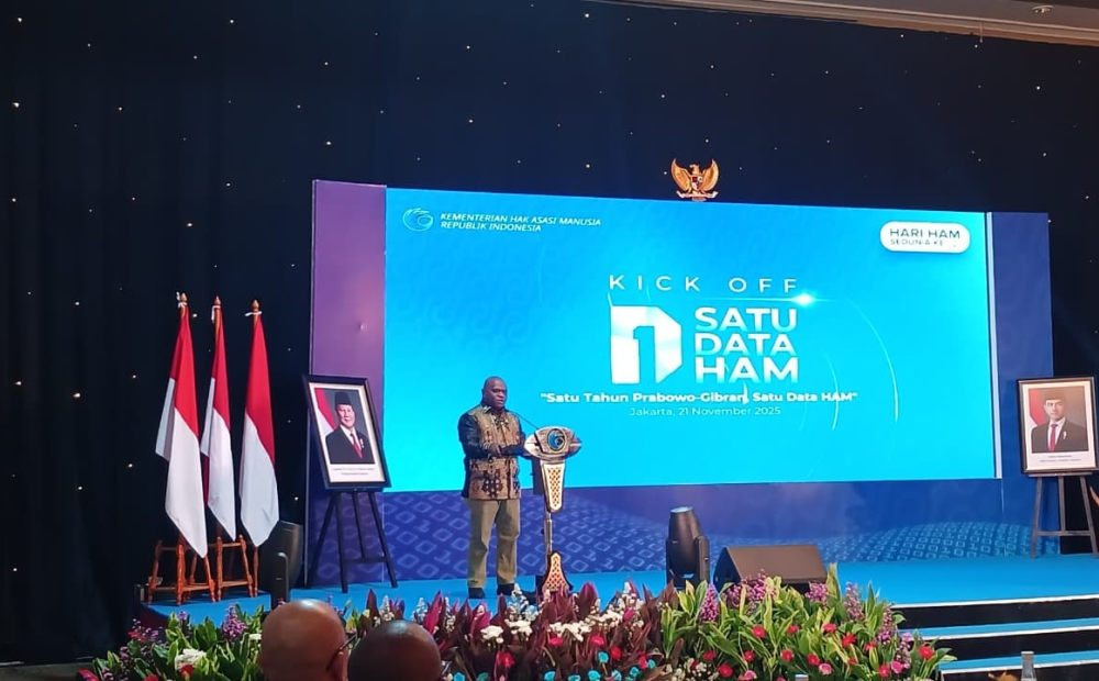 Kementerian HAM Luncurkan ‘Satu Data HAM’, Bebas Diakses Masyarakat