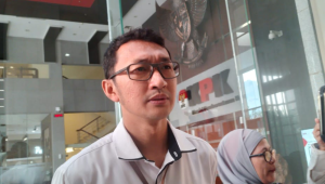 Juru Bicara KPK Budi Prasetyo di Gedung KPK, Jakarta, Senin, 24/11/2025 | Muhammad Reza/Forum Keadilan