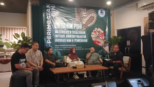 Diskusi Koalisi Masyarakat Sipil untuk Reformasi Sektor Keamanan di Jakarta, Rabu, 5/11/2025 | Syahrul Baihaqi/Forum Keadilan