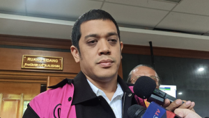 Muhammad Kerry Adrianto Riza di Pengadilan Tipikor Jakarta, Selasa, 25/11/2025 | Syahrul Baihaqi/Forum Keadilan
