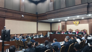 Sidang lanjutan kasus dugaan korupsi PT Pertamina di Pengadilan Tipikor Jakarta, Selasa, 25/11/2025 | Syahrul Baihaqi/Forum Keadilan