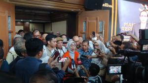 Eks Dirut ASDP Ira Puspadewi saat menjalani sidang pembacaan vonis di Pengadilan Tipikor Jakarta, 20/11/2025.