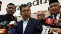 Wakil Presiden ke-10 dan 12 RI Jusuf Kalla (JK) di Kompleks Parlemen, Senayan, Jakarta, Senin,10/11/2025 | Novia Suhari/Forum Keadilan