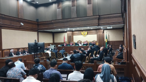 Sidang pemeriksaan saksi kasus dugaan korupsi tata kelola minyak mentah Pertamina di Pengadilan Tipikor Jakarta, Senin, 10/11/2025 | Syahrul Baihaqi/Forum Keadilan
