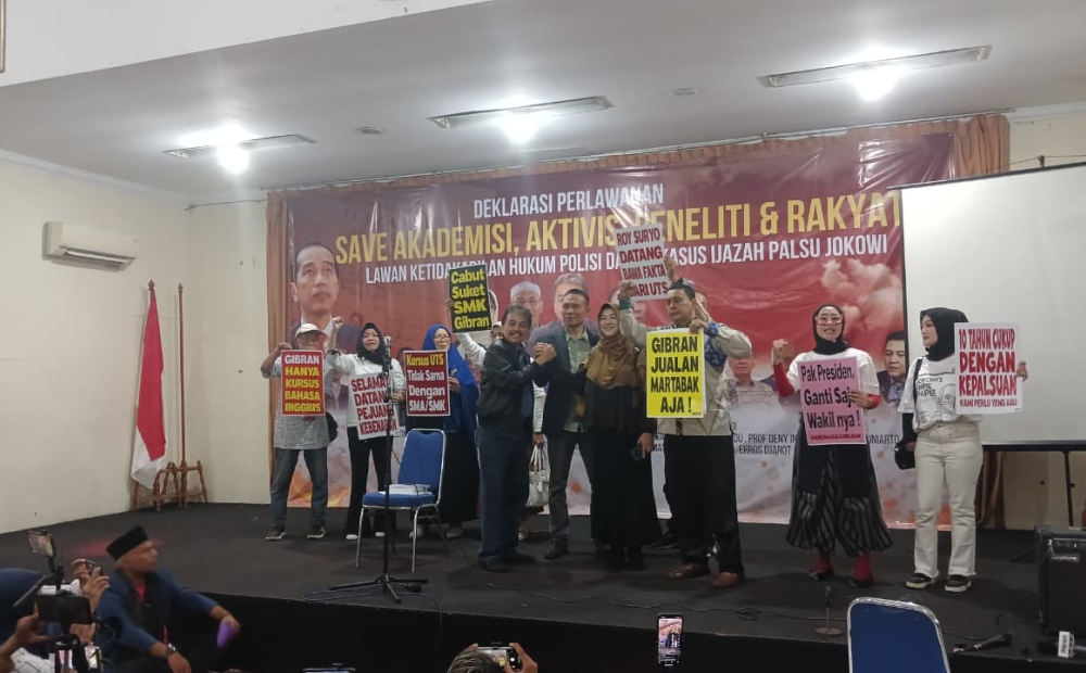 Roy Suryo Bantah Tuduhan Edit Ijazah Jokowi: Kami Teliti Secara Ilmiah