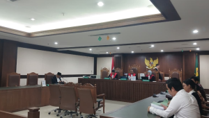 Sidang Gugatan perdata Wakil Presiden Gibran Rakabuming Raka di PN Jakarta Pusat, Senin, 3/11/2025 | Syahrul Baihaqi/Forum Keadilan