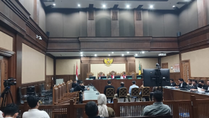 Sidang pembacaan duplik kasus suap vonis lepas minyak goreng di Pengadilan Tipikor Jakarta, Rabu, 19/11/2025 | Syahrul Baihaqi/Forum Keadilan