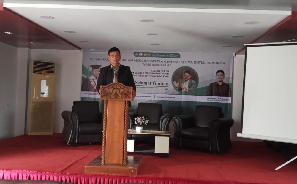 Selamat Ginting Kupas Ancaman Perang Generasi Kelima