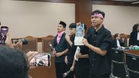 Delpedro Cs di sidang pembacaan surat dakwaan di Pengadilan Negeri Jakarta Pusat, Selasa, 16/12/2025 | Syahrul Baihaqi/Forum Keadilan