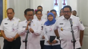 Gubernur DKI Jakarta Pramono Anung (kiri) dan Wakil Gubernur DKI Jakarta Rano Karno (kanan) di Balai Kota Jakarta, Rabu, 24/12/2025 | Ist