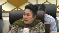 Ketua Komisi IV DPR RI Titiek Soeharto di Kompleks Parlemen, Senayan, Jakarta, Kamis, 4/12/2025 | TVR Parlemen