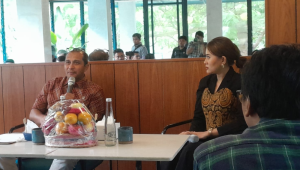 Wakil Menteri Hukum (Wamenkum) Edward Omar Sharif Hiariej, di Jakarta Selatan, Selasa, 23/12/2025 | Novia Suhari/Forum Keadilan