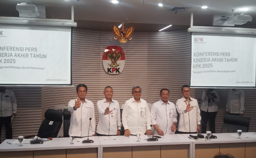 Capaian Akhir Tahun KPK 2025: Tetapkan 118 Tersangka Korupsi, Pulihkan Aset Negara Rp1,53 Triliun