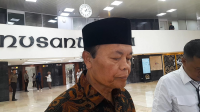 Wakil Ketua MPR RI Hidayat Nur Wahid, di Kompleks Parlemen, Senayan, Jakarta, Rabu, 17/12/2025 | Novia Suhari/Forum Keadilan