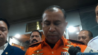 Kepala Badan Nasional Pencarian dan Pertolongan (Basarnas), Marsekal Muda TNI Mohammad Syafii, di Komplek Parlemen, Senayan, Jakarta | Novia Suhari/ Forum Keadilan