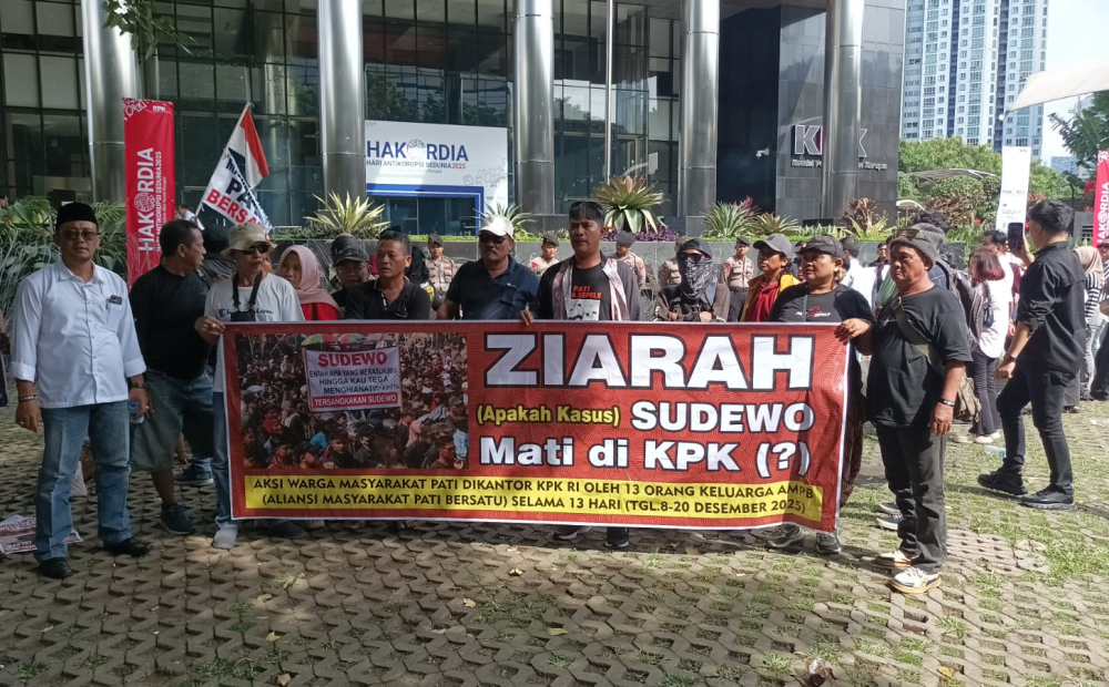 Warga Pati Kembali Geruduk KPK, Desak Kepastian Penanganan Kasus DJKA