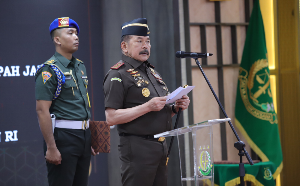 Jaksa Agung Mutasi 68 Pejabat dan 43 Kajari Berganti