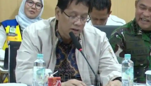 Menteri Keuangan (Menkeu), Purbaya Yudhi Sadewa dalam rapat koordinasi satuan tugas pemulihan bencana, Selasa, 30/12/2025. | Tangkapan Layar YouTube TVR Parlemen
