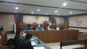 Sidang Ammar Zoni Cs di Pengadilan Negeri Jakarta Pusat, Kamis, 4/12/2025 | Syahrul Baihaqi/Forum Keadilan