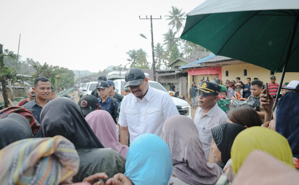Bobby: Rumah Warga Korban Banjir dan Longsor Akan Diganti