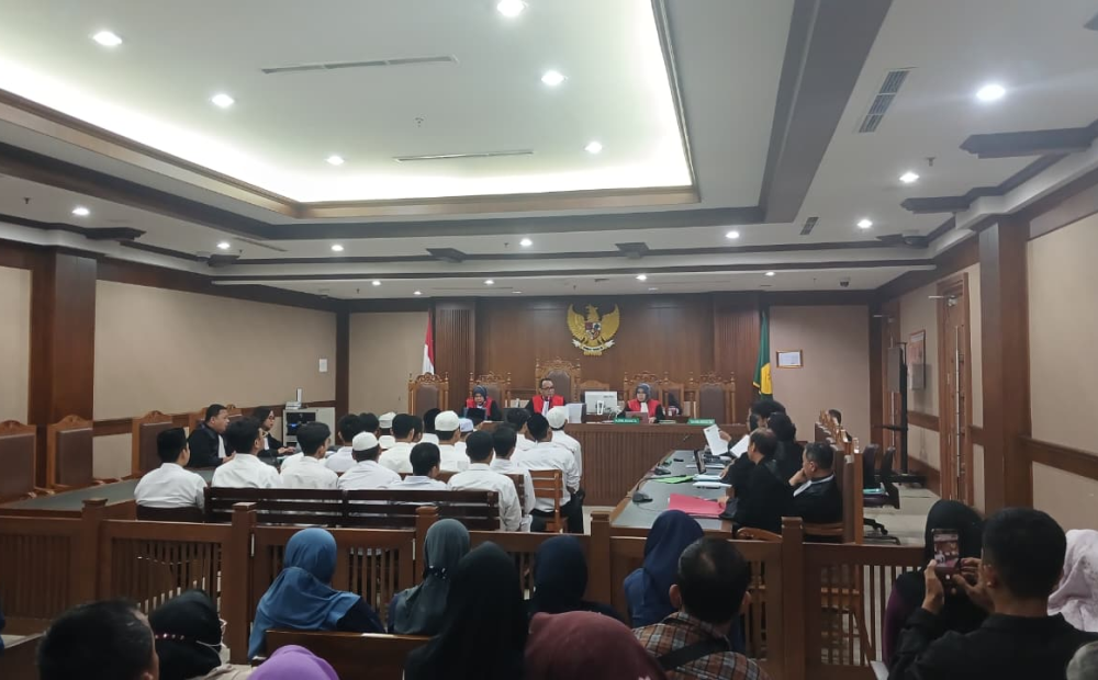 Sampaikan Eksepsi, 6 Terdakwa Penyerangan Polisi di Demonstrasi Agustus Minta Lepas dari Dakwaan