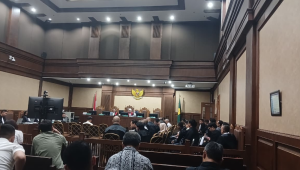 Sidang kasus pemerasan tenaga kerja asing oleh eks Pejabat Kemenaker di Pengadilan Tipikor Jakarta, Jumat, 19/12/2025 | Syahrul Baihaqi/Forum Keadilan