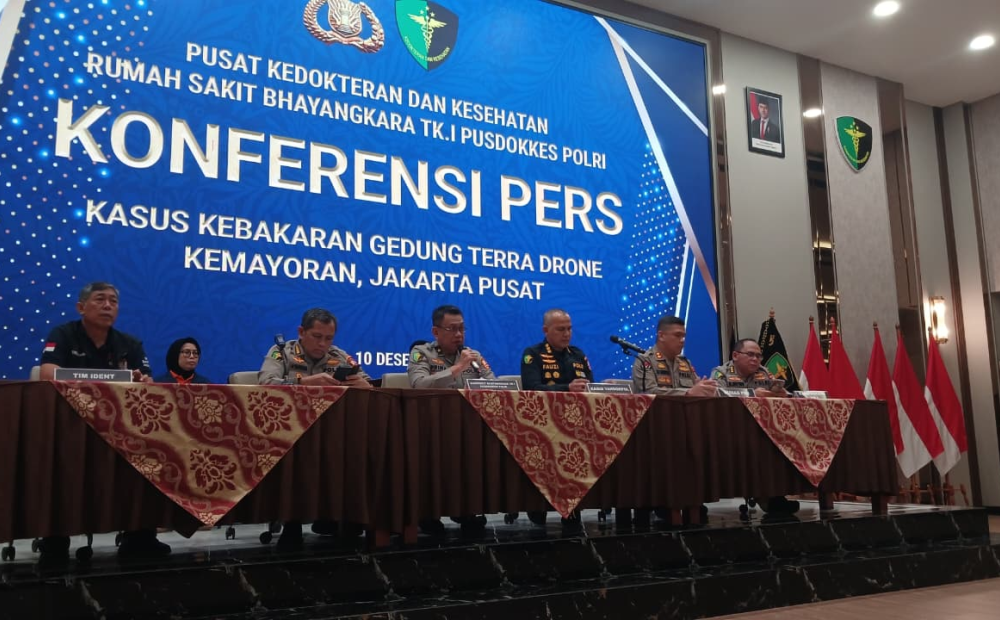 Proses Identifikasi Rampung, Berikut Daftar Korban Kebakaran Gedung Terra Drone