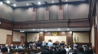 Sidang kasus dugaan korupsi tata kelola minyak mentah dan produk kilang PT Pertamina di Pengadilan Tipikor Jakarta, Selasa, 23/12/2025 | Syahrul Baihaqi/Forum Keadilan