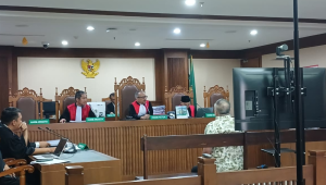 Direktur Utama (Dirut) Java Energy Semesta Liyanto di sidang pembuktian eks Sekretaris MA Nurhadi di Pengadilan Tipikor Jakarta, Senin, 22/12/2025 | Syahrul Baihaqi/Forum Keadilan
