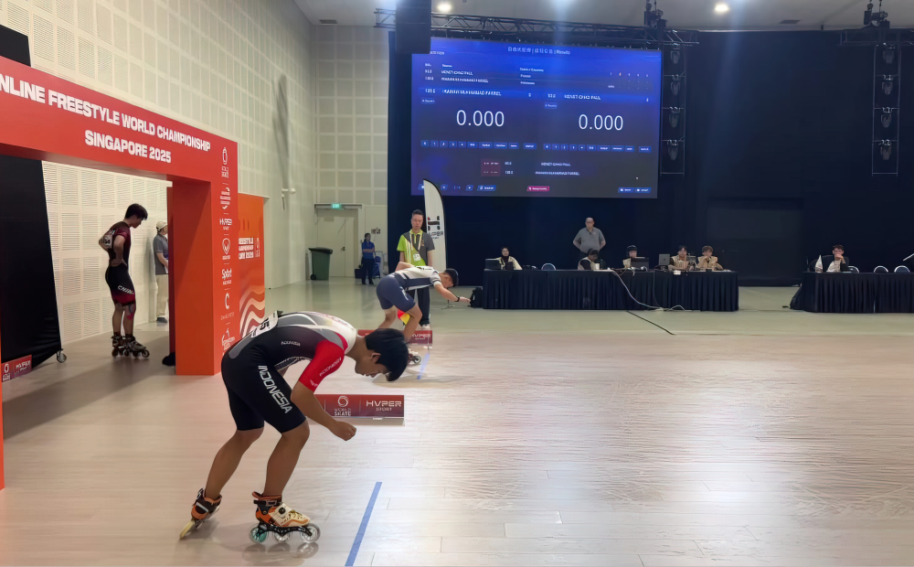 Atlet Indonesia Sabet Podium Juara Dunia Speed Slalom di IFWC 2025 Singapura