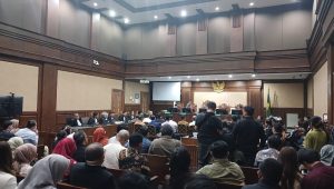 Sidang kasus dugaan korupsi tata kelola minyak mentah di Pengadilan Tipikor Jakarta, Selasa, 20/1/2026 | Syahrul Baihaqi/Forum Keadilan